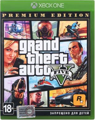 Игра консольная Xbox One Grand Theft Auto V Premium Edition, BD диск 5026555360005 фото
