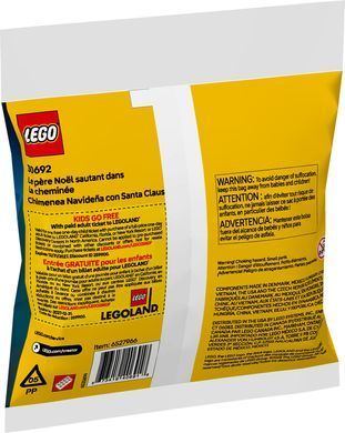 LEGO Конструктор LEGO recruitment Creator Різдвяні забави з димарем із Сантою 30692 фото