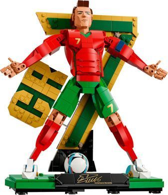 LEGO Конструктор LEGO Editions Football Кріштіану Роналду &mdash; легенда футболу 43016 фото