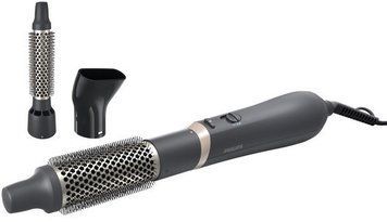 Philips Фен-щітка 3000 Series, 800Вт, 3 режими, хол. обдув, кераміка, сірий BHA301/00 фото