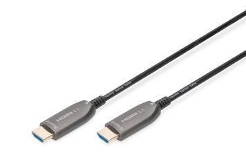 Digitus Кабель HDMI UHD 8K, AOC hybrid-fiber, type A M/M, 10м, чорний AK-330126-100-S фото