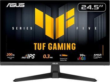 ASUS Монітор Asus 24.5" TUF Gaming VG259Q5A 2xHDMI, DP, MM, IPS, 200Hz, 0.3ms, sRGB 99%, AdaptiveSync 90LM0BL1-B01O71 фото
