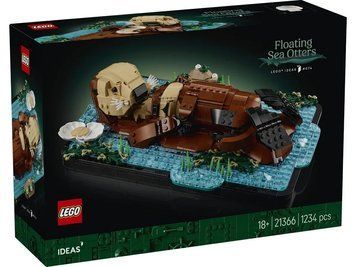 LEGO Конструктор LEGO Ideas Пливучі морські видри 21366 фото