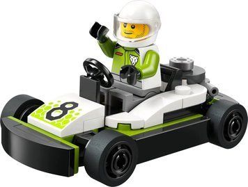 LEGO Конструктор LEGO recruitment City Гонщик на картингу 30719 фото