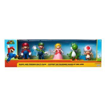 Набор эксклюзивных игровых фигурок SUPER MARIO - МАРИО И ДРУЗЬЯ (5 фигурок, 6 cm) 400904 фото