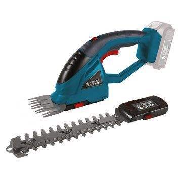 K&ouml;nner & S&ouml;hnen Ножиці для трави акумуляторні Konner&Sohnen KS SHT-20V 20В леза 19.9см 1.6кг без АКБ за ЗП KSSHT-20V фото