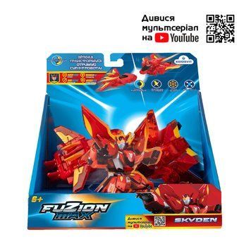 Игровой набор самолетов-трансформеров FUZION MAX - СКАЙДЕН 54001 фото