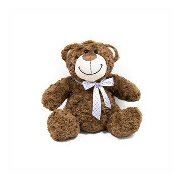 M'як. ігр. &ndash; ВЕДМІДЬ (коричневий, з бантом, 27 cm) 2502GMT фото
