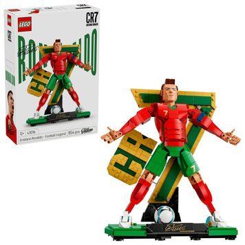 LEGO Конструктор LEGO Editions Football Кріштіану Роналду &mdash; легенда футболу 43016 фото