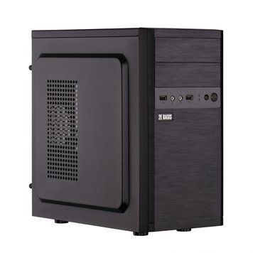 2E Корпус 2E Basis RD863-400 з БЖ ATX400W, 2xUSB2.0, VGA 320мм, mATX, чорний 2E-RD863-400 фото