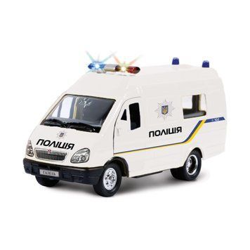 Автомодель - ГАЗЕЛЬ ПОЛИЦИЯ (свет, озвуч. укр.яз.) CT-1276-17-PUN фото