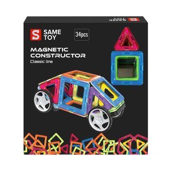 Same Toy Magnetic construction set Same Toy Classic Line, 34pcs MCST-34 фото