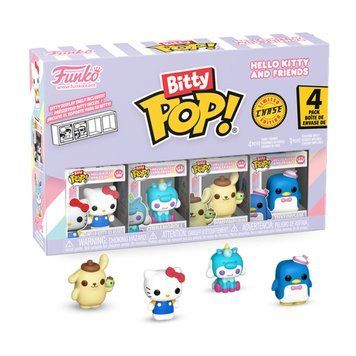 Набір ігрових фігурок BITTY POP! серії "Sanrio" - ХЕЛОУ КІТТІ (4 фігурки в ас.) 85713 фото