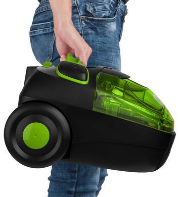 Sencor Пылесос контейнерный Allegro, 890Вт, конт пыль -1,5л, НЕРА, черно-зеленый SVC510GR-EUE2 фото