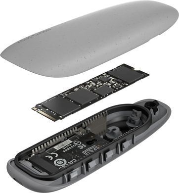ASUS Портативний корпус для SSD COBBLE/GRAY/G/AS/ESD-A1A /GRAY/G/ PCIe NVMe M.2 2230/2242/2260/2280 USB Type-C 3.2 Gen 2x1 сірий 90DD02R6-M09000 фото