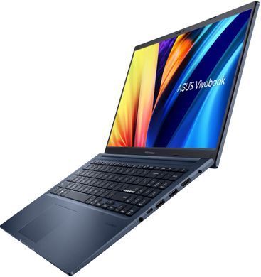 ASUS Ноутбук Vivobook 15 M1502YA-BQ112 15.6" FHD IPS, AMD R7-7730U, 16GB, F512GB, UMA, noOS, Синий 90NB0X21-M00AF0 фото