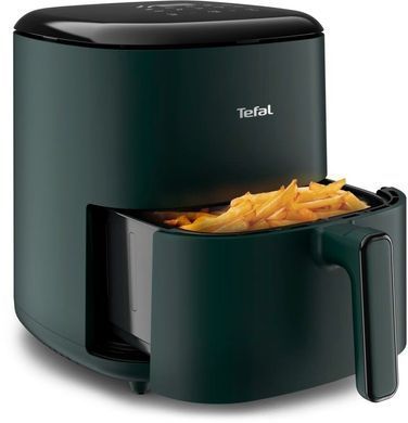 Tefal Мультипіч Easy Fry Max, 1500Вт, чаша-5л, сенсорне керув., 10 програм, пластик, темно-зелений EY245310 фото