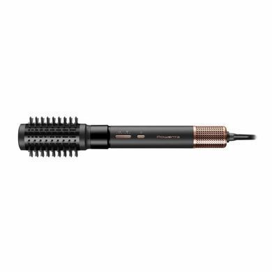 Rowenta Фен-щітка Rowenta Air Shape, 1300Вт, 3 режими, іоніз-я, хол. обдув, 4 насадки, кераміка, чорно-золотий UB9820E0 фото