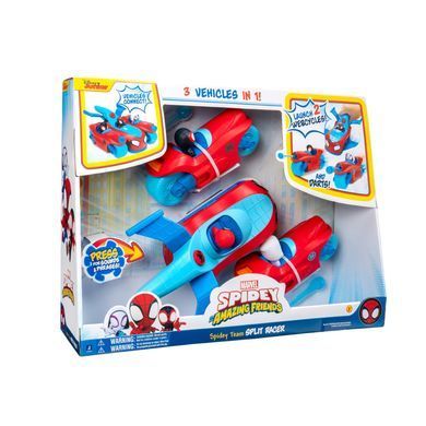 Spidey Игровой набор 3 в 1 Deluxe Feature Vehicle Сплит команда Спайди (Spidey Team Split Racer) SNF0271 фото