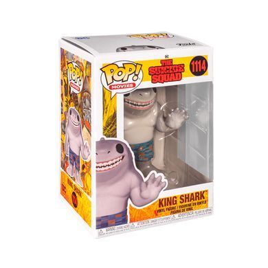 Ігрова фігурка FUNKO POP! серії "Загін самогубців" &ndash; КОРОЛЬ АКУЛ 56019 фото