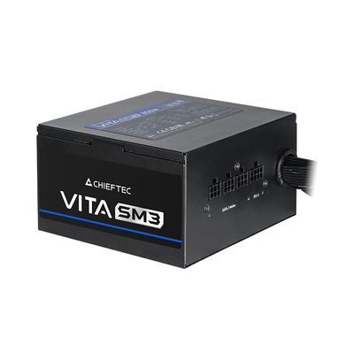 Chieftec Блок питания Vita SM3 (850W), >85%, 80+ Bronze, 120мм, 1xMB 24pin(20+4), 2xCPU 8pin(4+4), 3xMolex, 6xSATA, 4xPCIe 8pin(6+2), 1xPCIe GEN5 16pin, Modular BPX-850-C фото