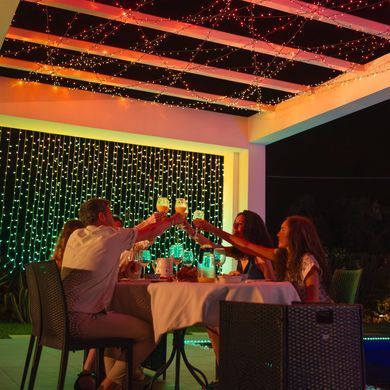 Twinkly Гірлянда Smart LED Dots Lights RGB 60 IP20 3м кабель прозорий без БЖ TWD060STP-T фото