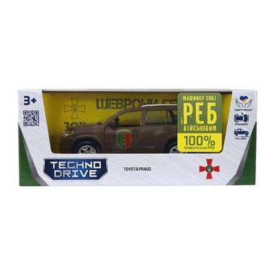 Автомодель серии "Шевроны Героев" &ndash; TOYOTA PRADO &ndash; "24 ОМБр" KM618824 фото