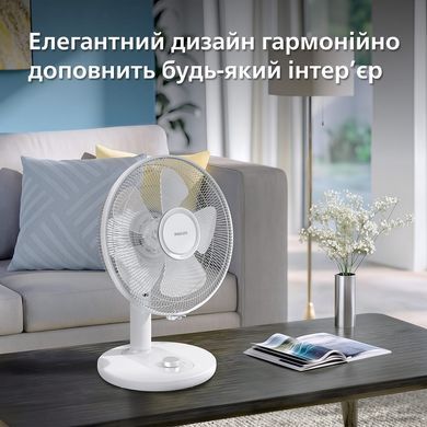 Philips Вентилятор Philips настільний Series 1000, 35см, 35Вт, білий