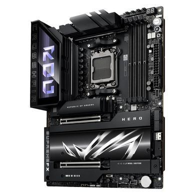 ASUS Материнcкая плата ROG CROSSHAIR X870E HERO sAM5 X870E 4xDDR5 M.2 HDMI WiFi BT ATX 90MB1IE0-M0EAY0 фото