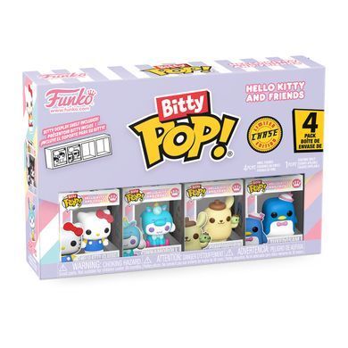 Набор игровых фигурок BITTY POP! серии "Sanrio" - ХЕЛЛОУ КИТТИ (4 фигурки в асс.) 85713 фото