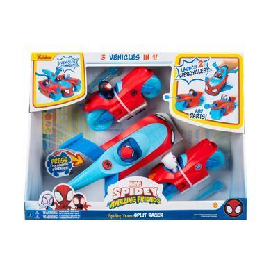 Spidey Игровой набор 3 в 1 Deluxe Feature Vehicle Сплит команда Спайди (Spidey Team Split Racer) SNF0271 фото