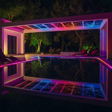 Twinkly Гірлянда Smart LED Dots Lights RGB 60 IP20 3м кабель прозорий без БЖ TWD060STP-T фото