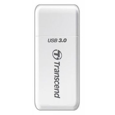 Transcend Кардридер USB 3.1 Gen 1 microSD/SD White TS-RDF5W фото