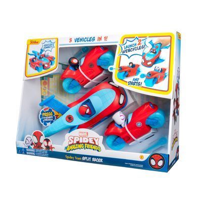 Spidey Игровой набор 3 в 1 Deluxe Feature Vehicle Сплит команда Спайди (Spidey Team Split Racer) SNF0271 фото