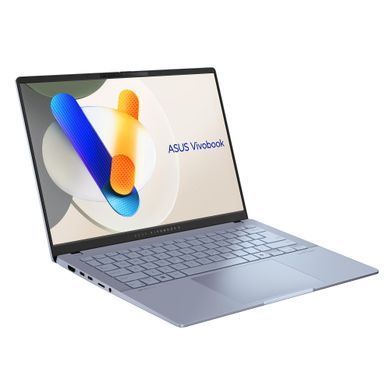 ASUS Ноутбук Vivobook S 14 S5406SA-PP013W 14" 3K OLED, Intel Ultra 7 258V, 32GB, F1TB, UMA, Win11, Голубой 90NB15R2-M000Y0 фото