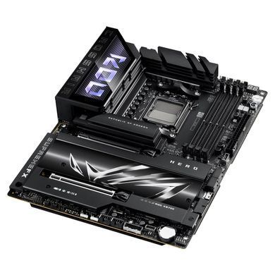 ASUS Материнcкая плата ROG CROSSHAIR X870E HERO sAM5 X870E 4xDDR5 M.2 HDMI WiFi BT ATX 90MB1IE0-M0EAY0 фото