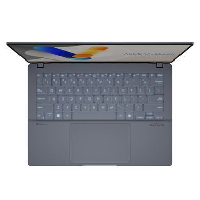 ASUS Ноутбук Vivobook S 14 S5406SA-PP013W 14" 3K OLED, Intel Ultra 7 258V, 32GB, F1TB, UMA, Win11, Голубой 90NB15R2-M000Y0 фото