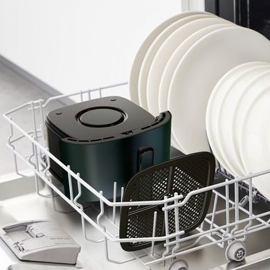 Tefal Мультипіч Easy Fry Max, 1500Вт, чаша-5л, сенсорне керув., 10 програм, пластик, темно-зелений EY245310 фото