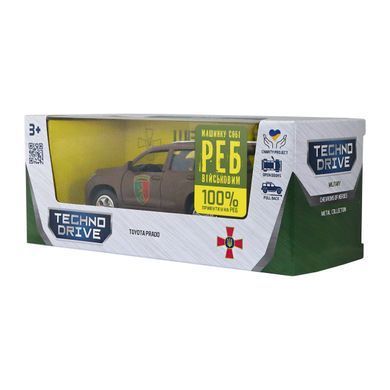 Автомодель серии "Шевроны Героев" &ndash; TOYOTA PRADO &ndash; "24 ОМБр" KM618824 фото