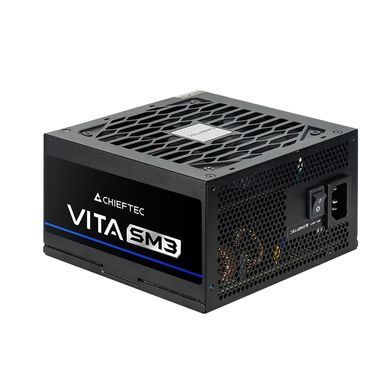 Chieftec Блок питания Vita SM3 (850W), >85%, 80+ Bronze, 120мм, 1xMB 24pin(20+4), 2xCPU 8pin(4+4), 3xMolex, 6xSATA, 4xPCIe 8pin(6+2), 1xPCIe GEN5 16pin, Modular BPX-850-C фото