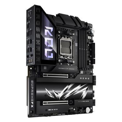 ASUS Материнcкая плата ROG CROSSHAIR X870E HERO sAM5 X870E 4xDDR5 M.2 HDMI WiFi BT ATX 90MB1IE0-M0EAY0 фото