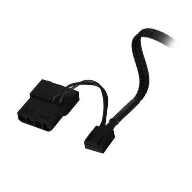 2E Корпусний вентилятор F120-SN, 120мм, 500-1500rpm, 4pin 24dBa, чорний 2E-F120-SN фото
