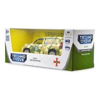 Автомодель серии "Шевроны Героев" - TOYOTA LAND CRUISER PRADO - "ПТИЦЫ МАДЬЯРА" 250363M фото
