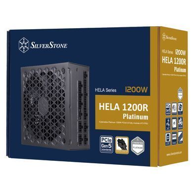 SilverStone Блок живлення Hela Cybenetics HA1200R-PM (1200W), >90%, 80+ Platinum, 135mm SST-HA1200R-PM фото