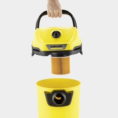Karcher Пылесос WD 3 V-19/6/20 хозяйственный, 1000 Вт, 19л, 6м 1.628-123.0 фото