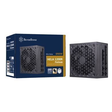SilverStone Блок живлення Hela Cybenetics HA1200R-PM (1200W), >90%, 80+ Platinum, 135mm SST-HA1200R-PM фото