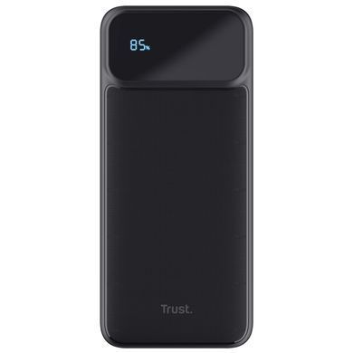Trust Акумулятор портативний літій-іонний power bank Trust Avala, 20000мА&middot;год, 2хUSB-A/USB-C, 20W, PD/QC 3.0, чорний 25883_TRUST фото