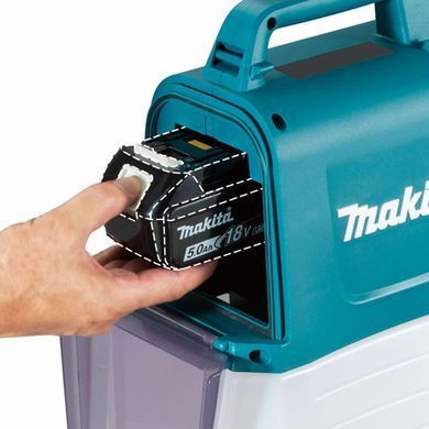 Makita Опрыскиватель DUS054Z, аккумуляторный, 18В LXT, 3 бар, 5 л, 1.7 мм, 3.2 кг, solo DUS054Z фото
