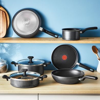 Tefal Сковорода ВОК So' Light, 28см, алюминий, бакелит, черный H0561942 фото