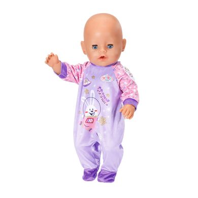 Одяг для ляльки BABY BORN серії "День Народження" - СВЯТКОВИЙ КОМБІНЕЗОН (на 43 cm, лавандовий) 831090-1 фото
